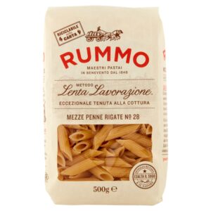 Pasta Rummo Mezze Penne Rigate N° 28 - 500 gr.